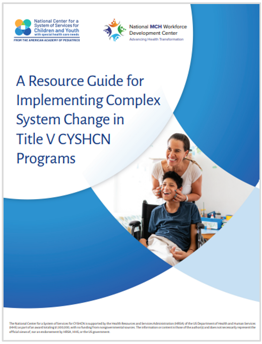 Screenshot of the cover of the resource guide.